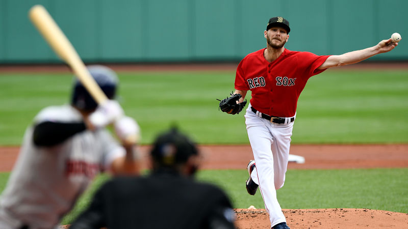 Boston Red Sox starting pitcher Chris Sale