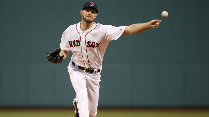 Boston Red Sox pitcher Chris Sale