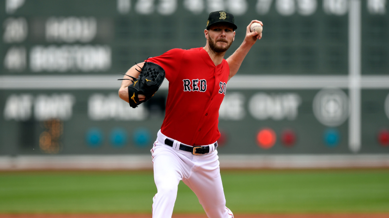 Boston Red Sox pitcher Chris Sale