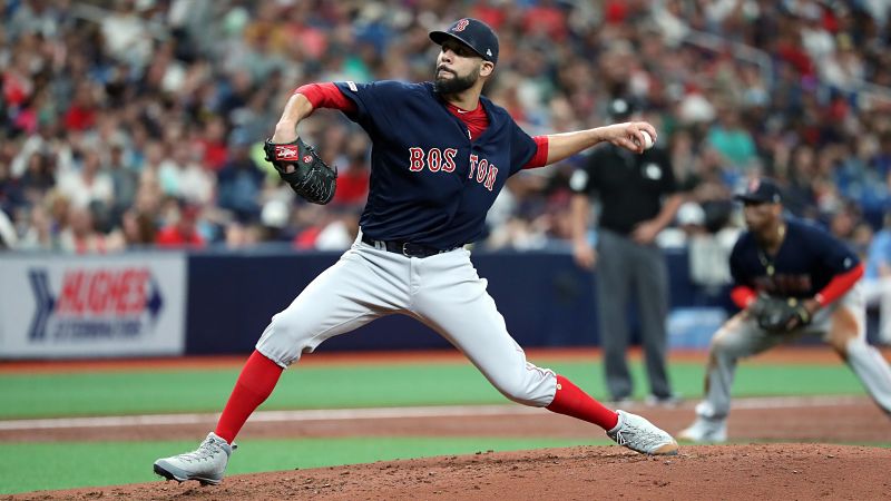 Boston Red Sox starting pitcher David Price