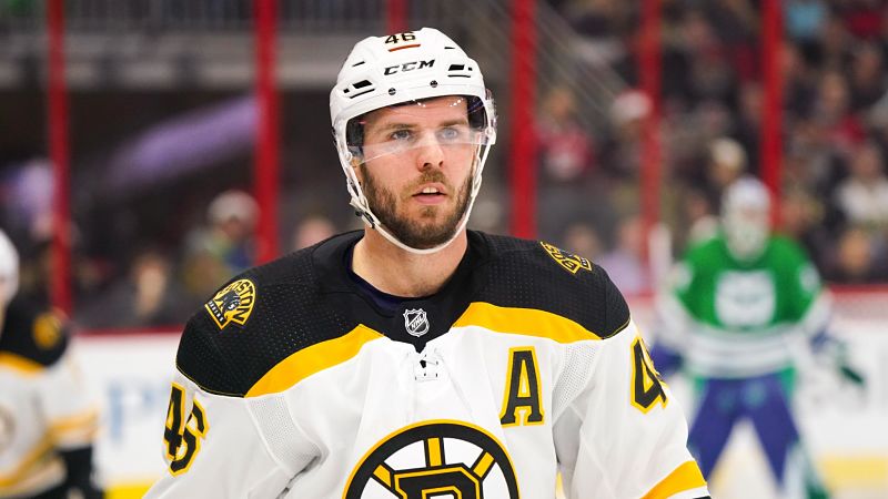 Boston Bruins center David Krejci