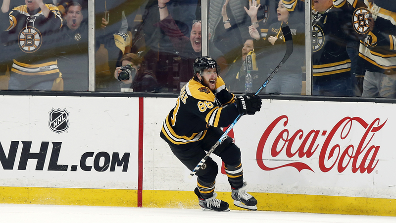 Boston Bruins Winger David Pastrnak