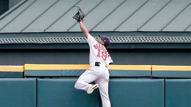 Boston Red Sox outfielder Jackie Bradley Jr.