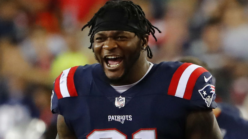 New England Patriots outside linebacker Jamie Collins