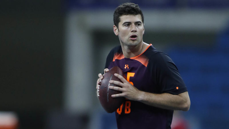 New England Patriots quarterback Jarrett Stidham
