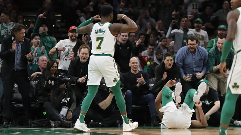 Boston Celtics guard Jaylen Brown