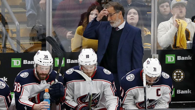 Columbus Blue Jackets Head Coach John Tortorella