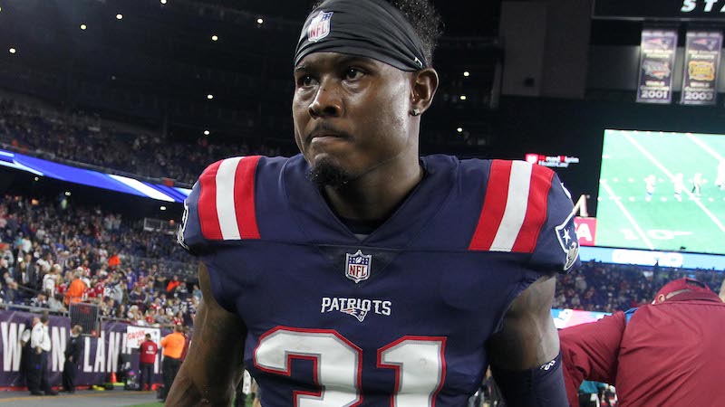 Patriots cornerback Jonathan Jones