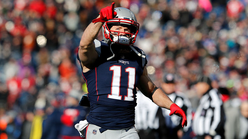 New England Patriots wide receiver Julian Edelman