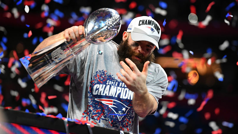 New England Patriots wide receiver Julian Edelman