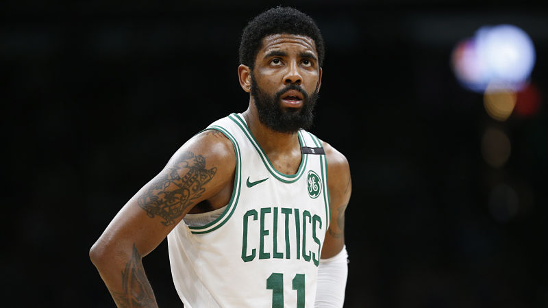 Boston Celtics guard Kyrie Irving