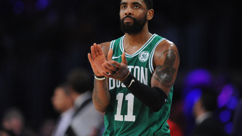 Boston Celtics guard Kyrie Irving