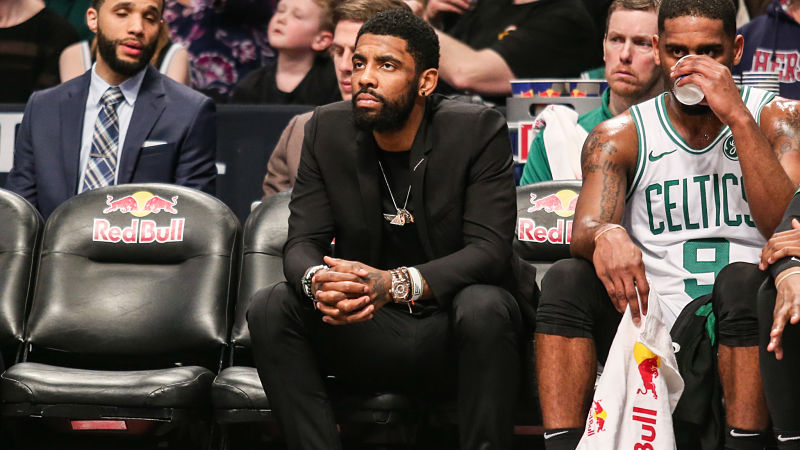 Boston Celtics guard Kyrie Irving