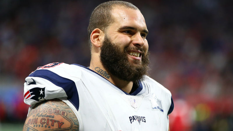 New England Patriots defensive lineman Lawrence Guy