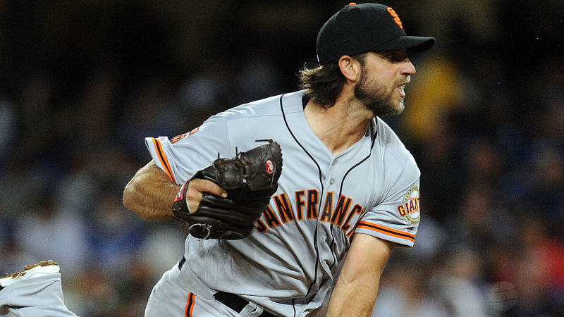 San Francisco Giants pitcher Madison Bumgarner
