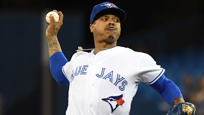 Toronto Blue Jays pitcher Marcus Stroman