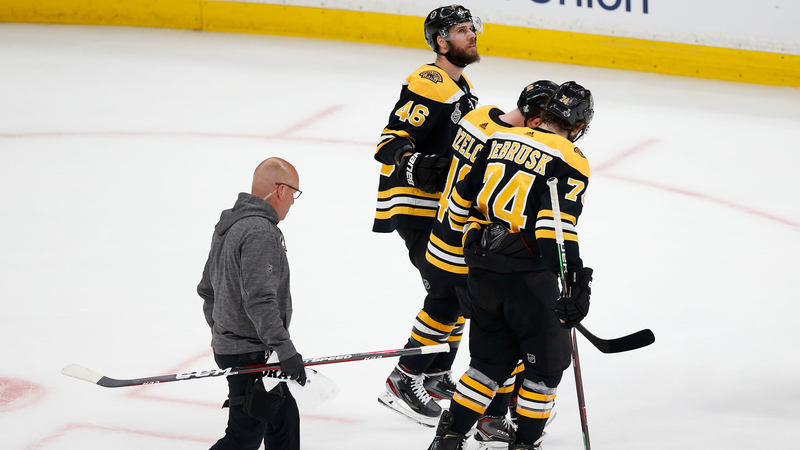 Bruins defenseman Matt Grzelcyk
