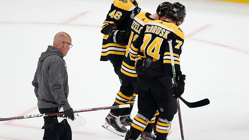 Boston Bruins defenseman Matt Grzelcyk
