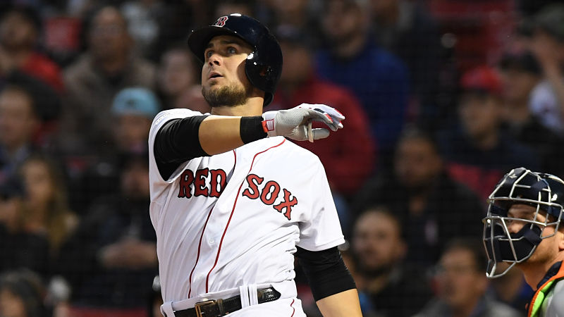 Boston Red Sox infielder Michael Chavis