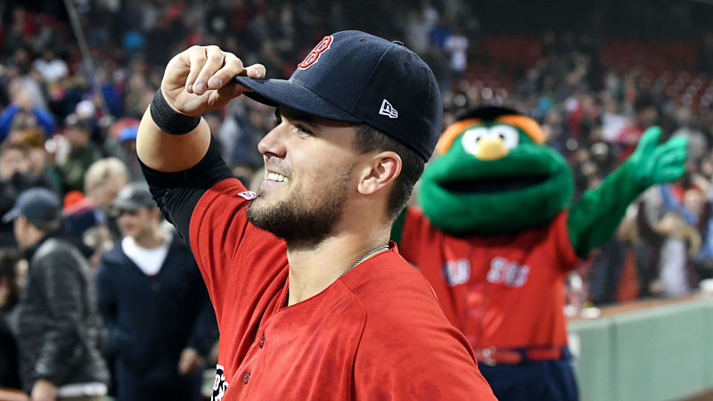Boston Red Sox infielder Michael Chavis