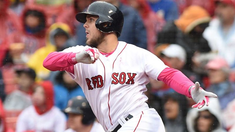 Boston Red Sox infielder Michael Chavis