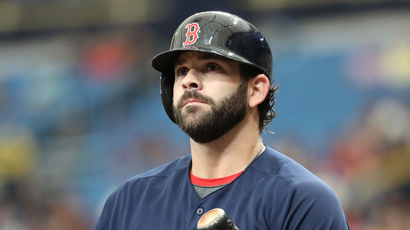 Boston Red Sox first baseman Mitch Moreland