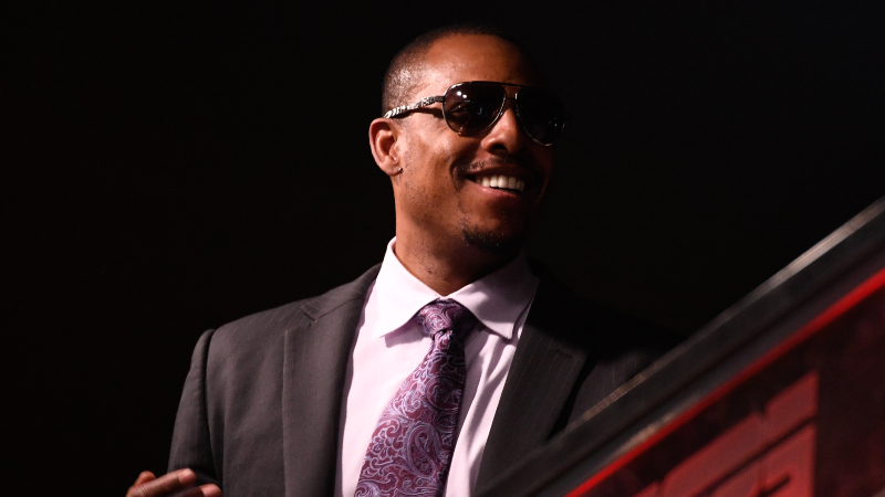 ESPN broadcaster Paul Pierce