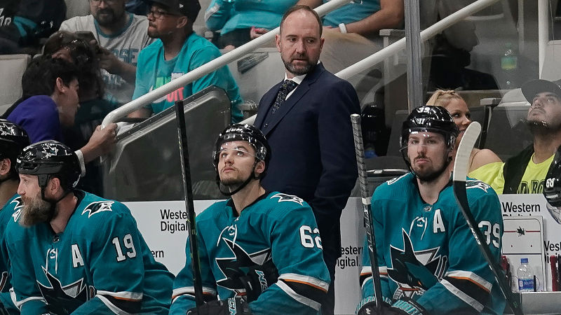 San Jose Sharks manager Peter DeBoer