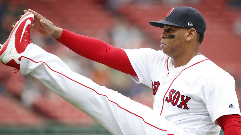 Boston Red Sox third baseman Rafael Devers