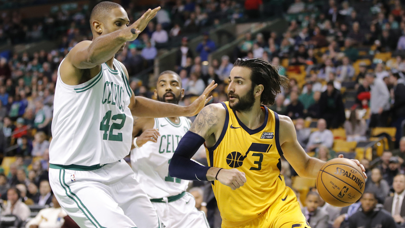 Utah Jazz guard Ricky Rubio
