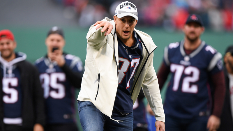 Former New England Patriots Tight End Rob Gronkowski