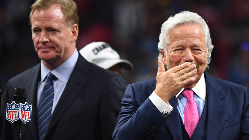 New England Patriots owner Robert Kraft