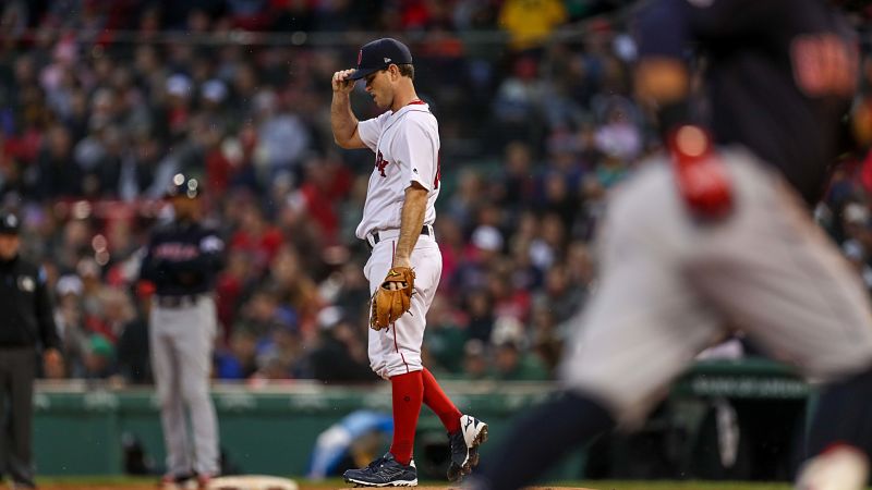 Boston Red Sox starting pitcher Ryan Weber
