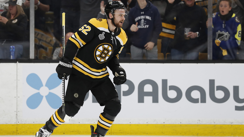 Boston Bruins Center Sean Kuraly