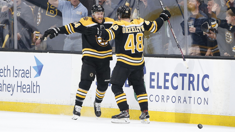 Bruins defenseman Matt Grzelcyk