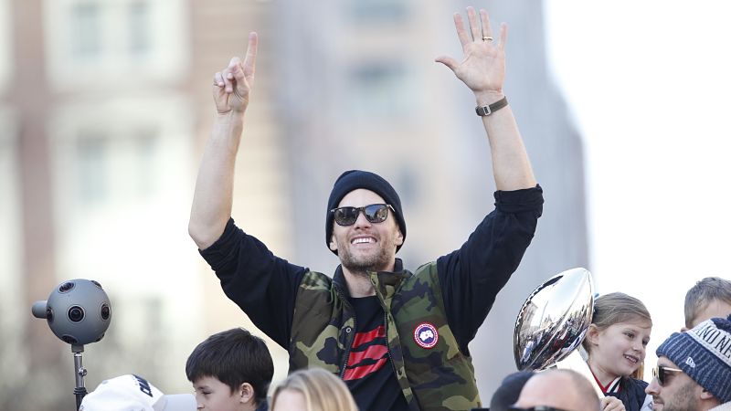 New England Patriots quarterback Tom Brady