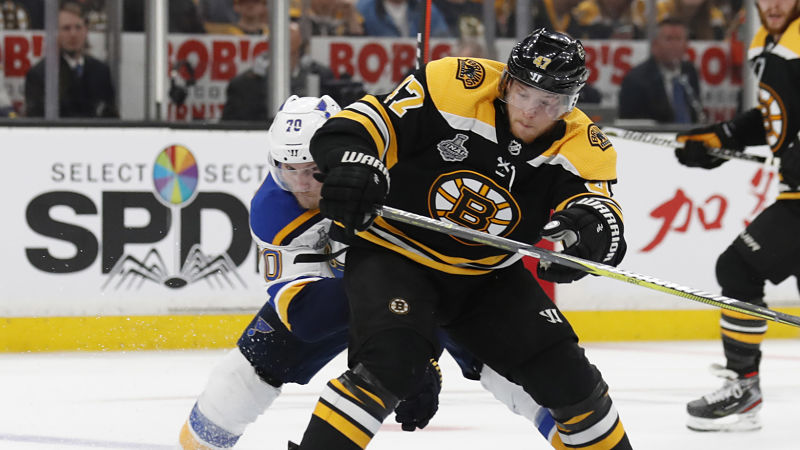 Boston Bruins defenseman Torey Krug