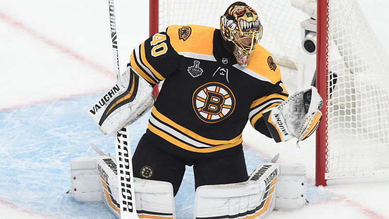 Boston Bruins goalie Tuukka Rask