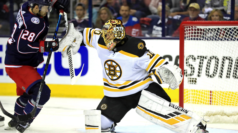Boston Bruins goaltender Tuukka Rask