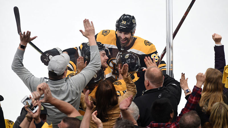 Boston Bruins defenseman Zdeno Chara