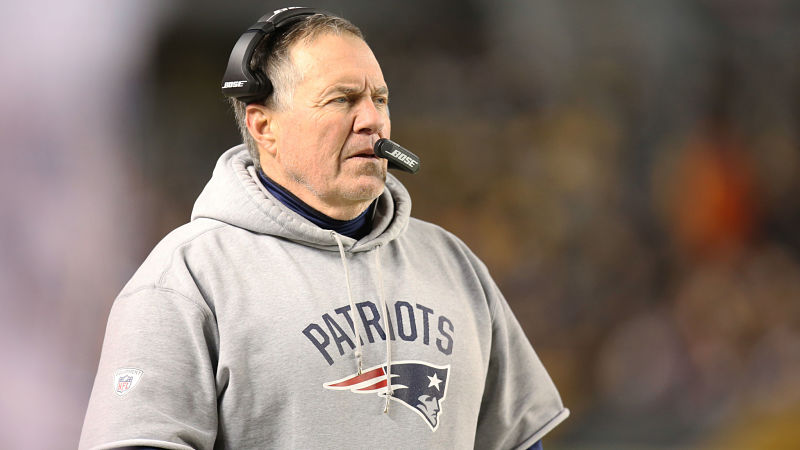 New England Patriots head coach Bill Belichick