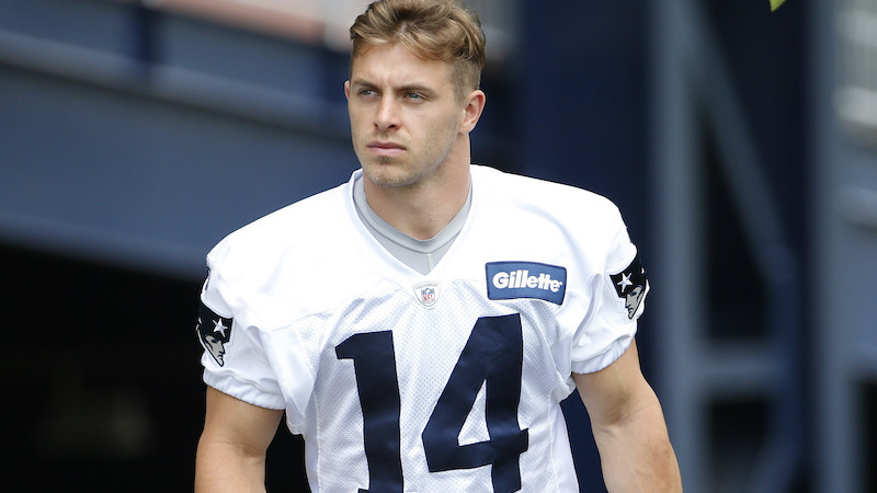 Patriots wide receiver Braxton Berrios