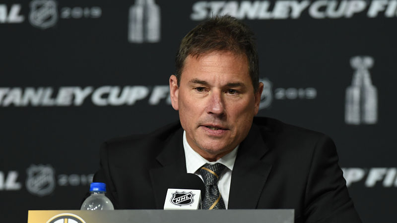 Boston Bruins coach Bruce Cassidy