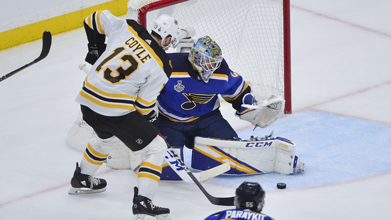 Boston Bruins center Charlie Coyle