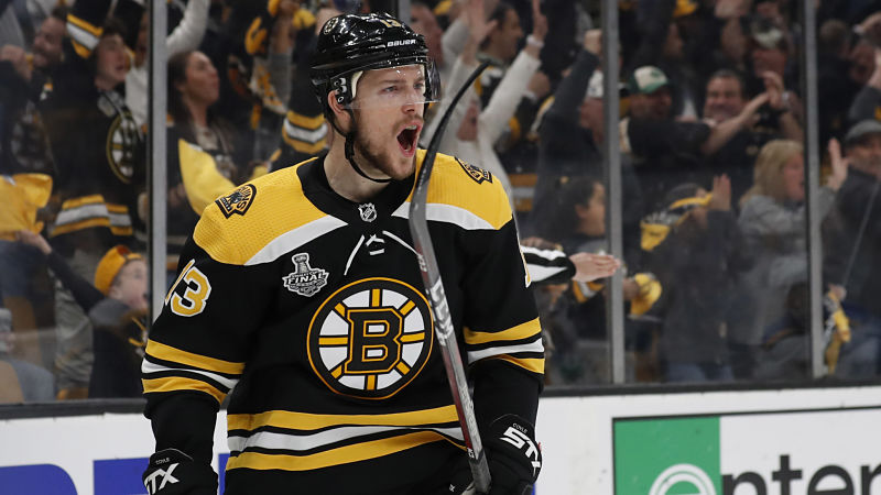 Boston Bruins center Charlie Coyle