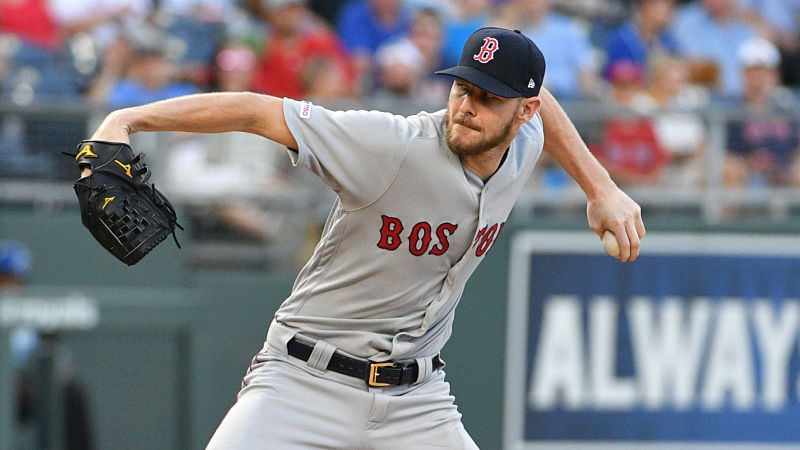 Boston Red Sox pitcher Chris Sale