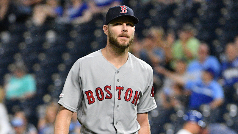 Boston Red Sox pitcher Chris Sale