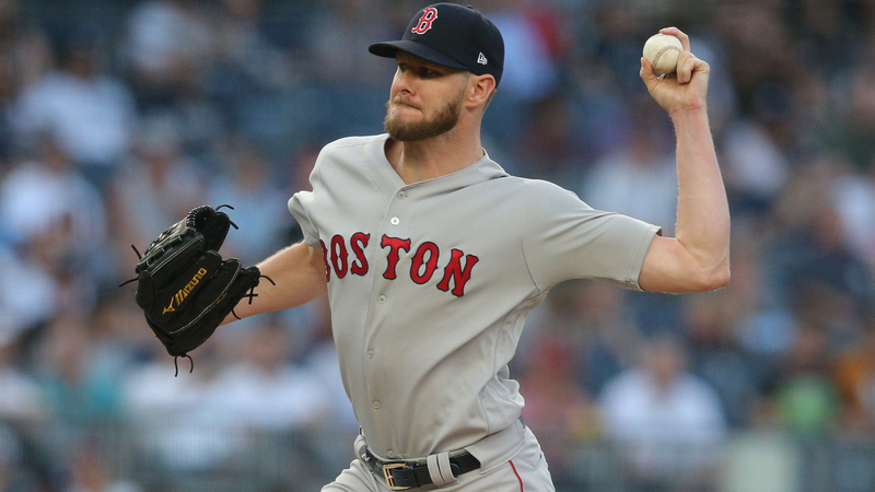 Boston Red Sox pitcher Chris Sale