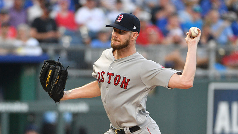 Boston Red Sox pitcher Chris Sale