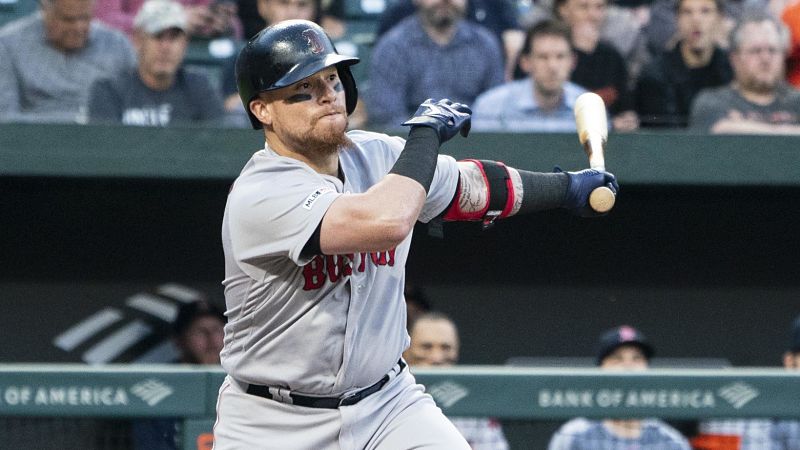 Boston Red Sox catcher Christian Vazquez